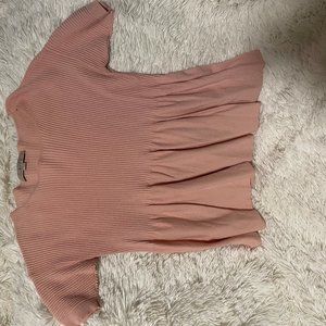 The Loft blush shirt